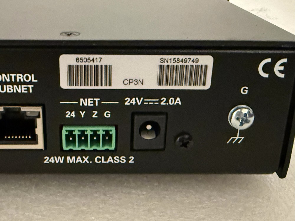 Crestron CP3N 3 Series Controller Host System Rack Mountable MSIP-REM-ERO-CP3N