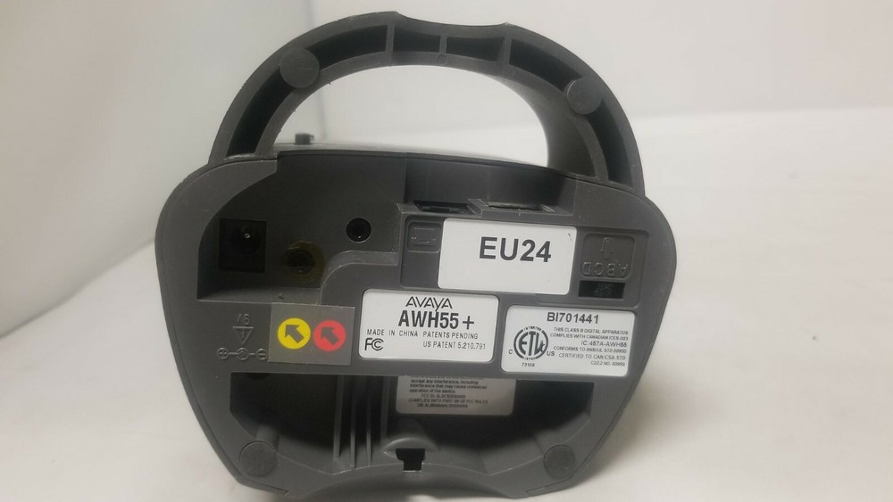 AVAYA AWH-55+ Wireless Office Headset System with Power Adapter