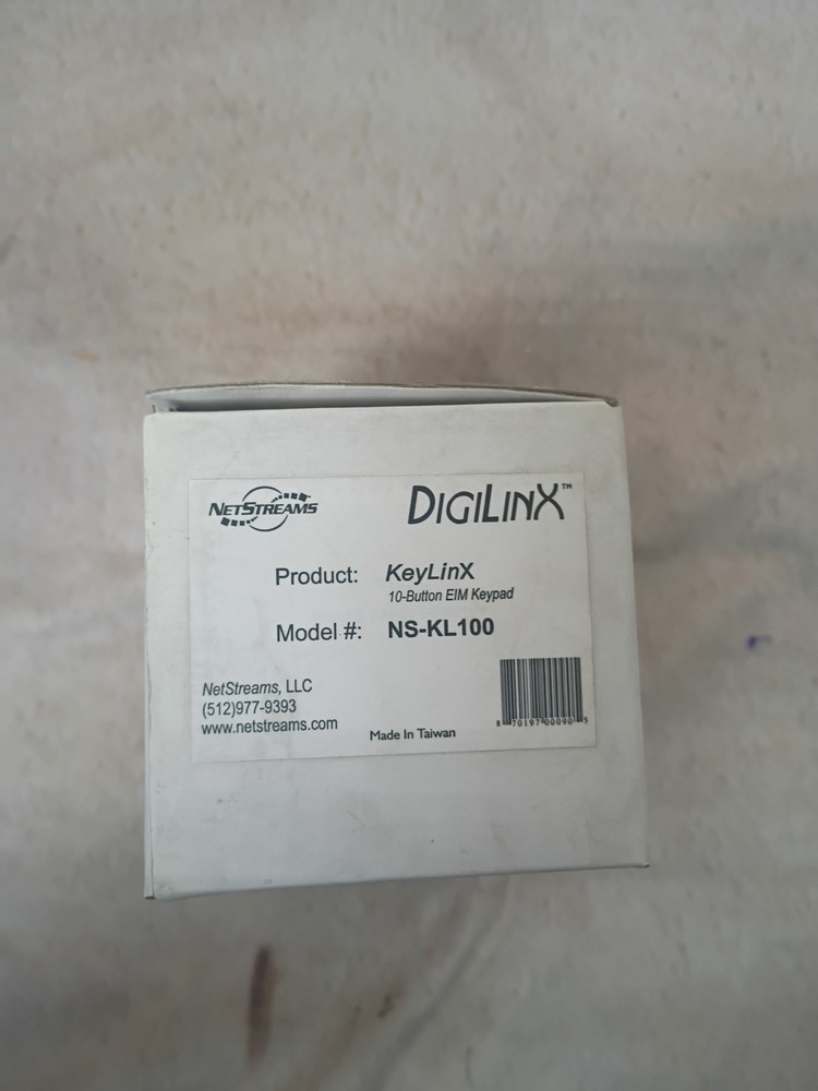 NETSTREAMS DIGILINK KEYLINX 10-BUTTON EIM KEYPAD