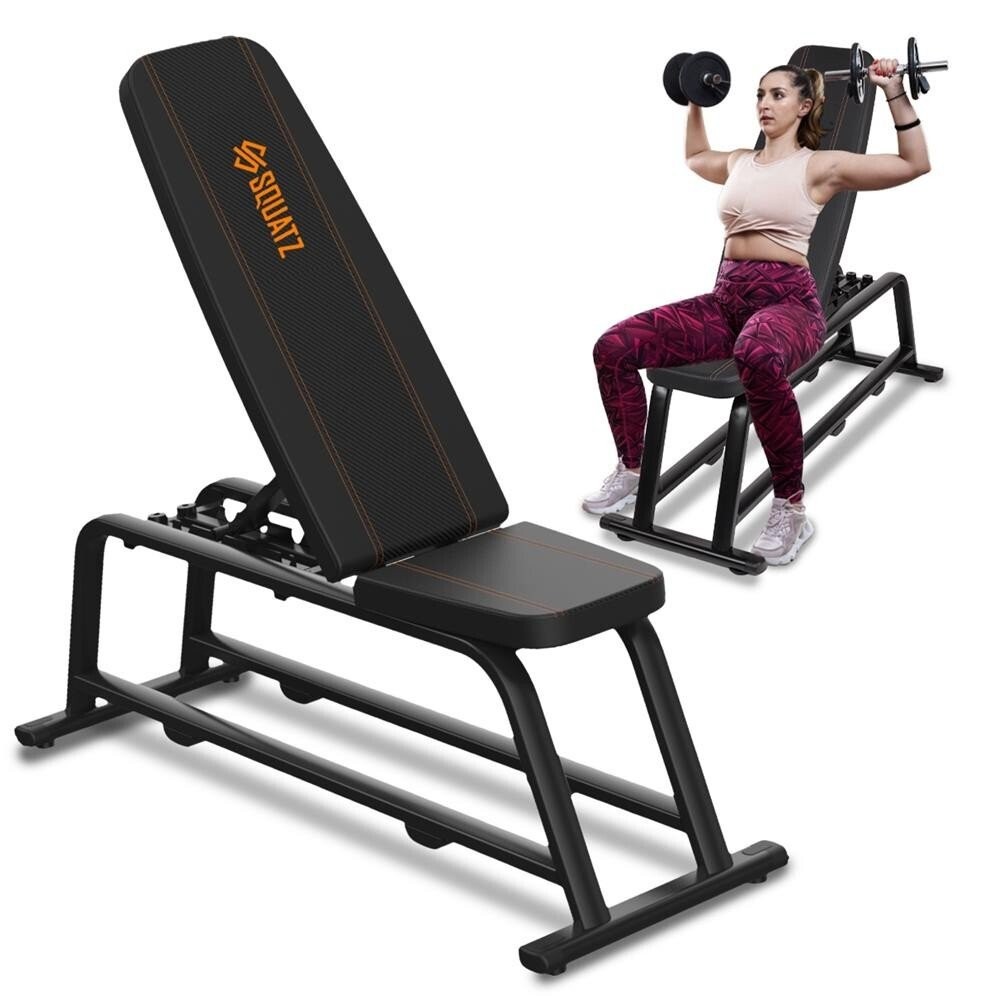 SQUATZ Durable Flat Weigh Bench for Multifunctional Apollo Board Device