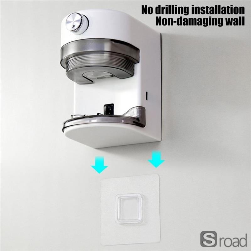 Auto Toothpaste Dispenser Wall Mount Touch-Free Adjustable Rechargeable