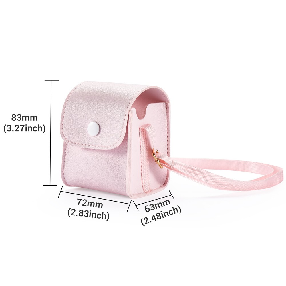Pink Storage Shoulder Bag Portable Case for Bitzee Interactive Toy Digital Pet