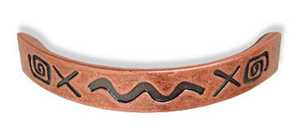 3-3/4" Southwestern Pull Copper Kettle