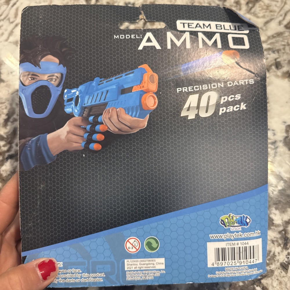 Hero Ammo 40 Pack Team BLUE Precision Darts