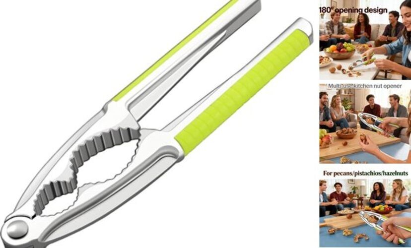 Walnut Cracker Tool, Nutcrackers, Metal Nut Shell Openers, Nut Green normal