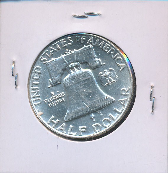 FRANKLIN HALF DOLLAR - 1963-D BU - #6574