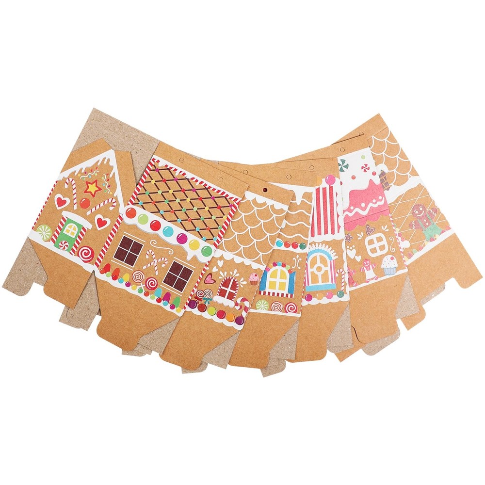 24 Pcs Christmas Kraft Paper Gift Boxes