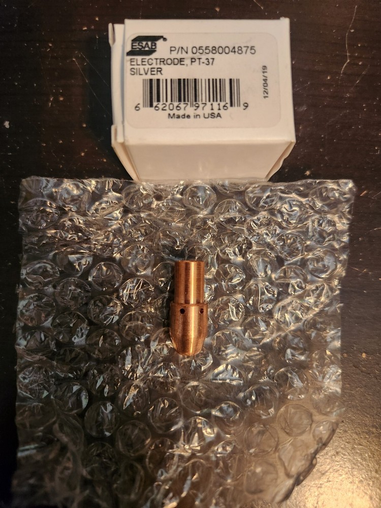 ESAB 0558004875 ELECTRODE FOR PT-37 SILVER, QTY.1