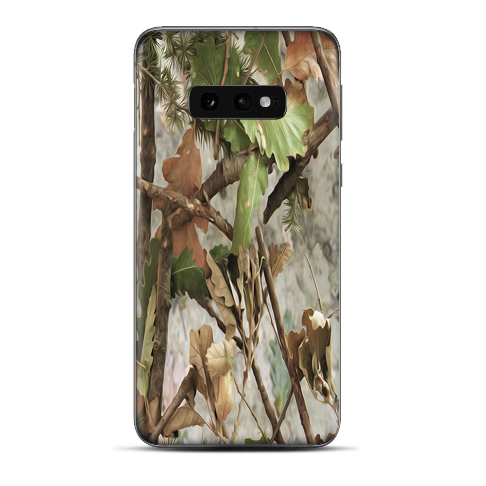 Skins Decal wrap for Samsung Galaxy S10e - tree camo real oak