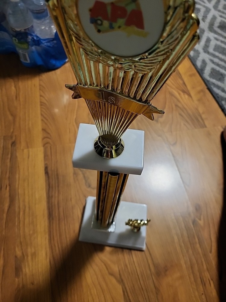 19" 2013 1st Place Trophy Billiards