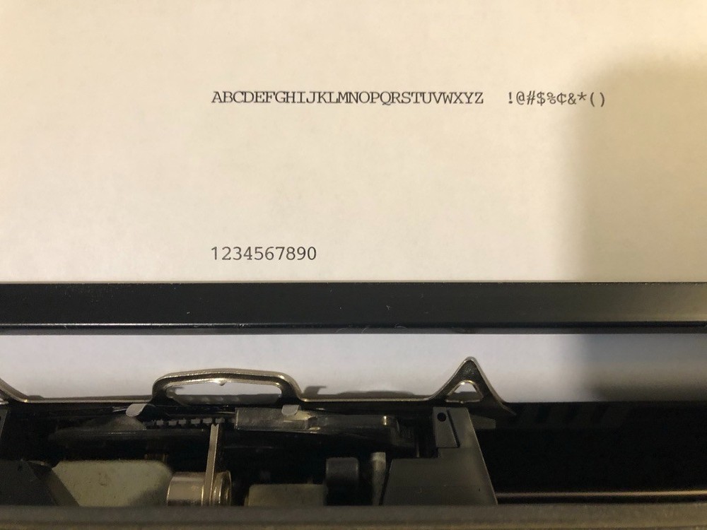 Brother AX-24 Portable Electronic Typewriter with Cover, Users Guide, Box