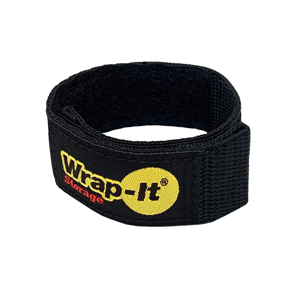 Quick-Straps by Wrap-It Storage – 9” (12-Pack) Black - 9" (12 Pack),