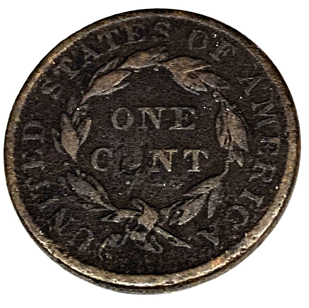 # C475 U.S. LARGE CENT COIN, 1837