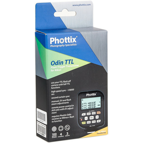 Phottix PH89058 Odin TCU TTL Flash Trigger Transmitter for Nikon