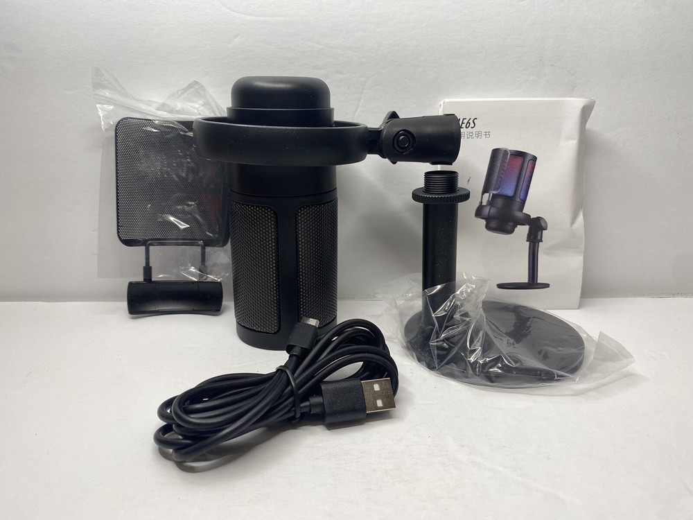 ME6S USB RGB Gaming Microphone