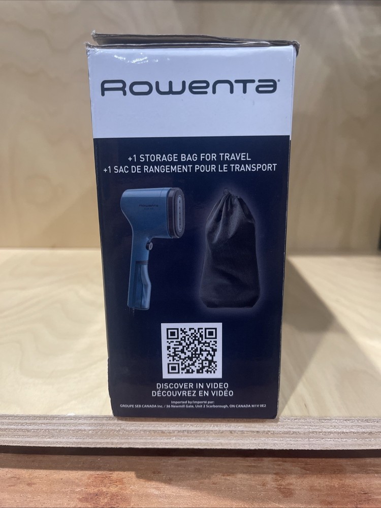 Rowenta Pure Pop Handheld Garment Steamer Blue