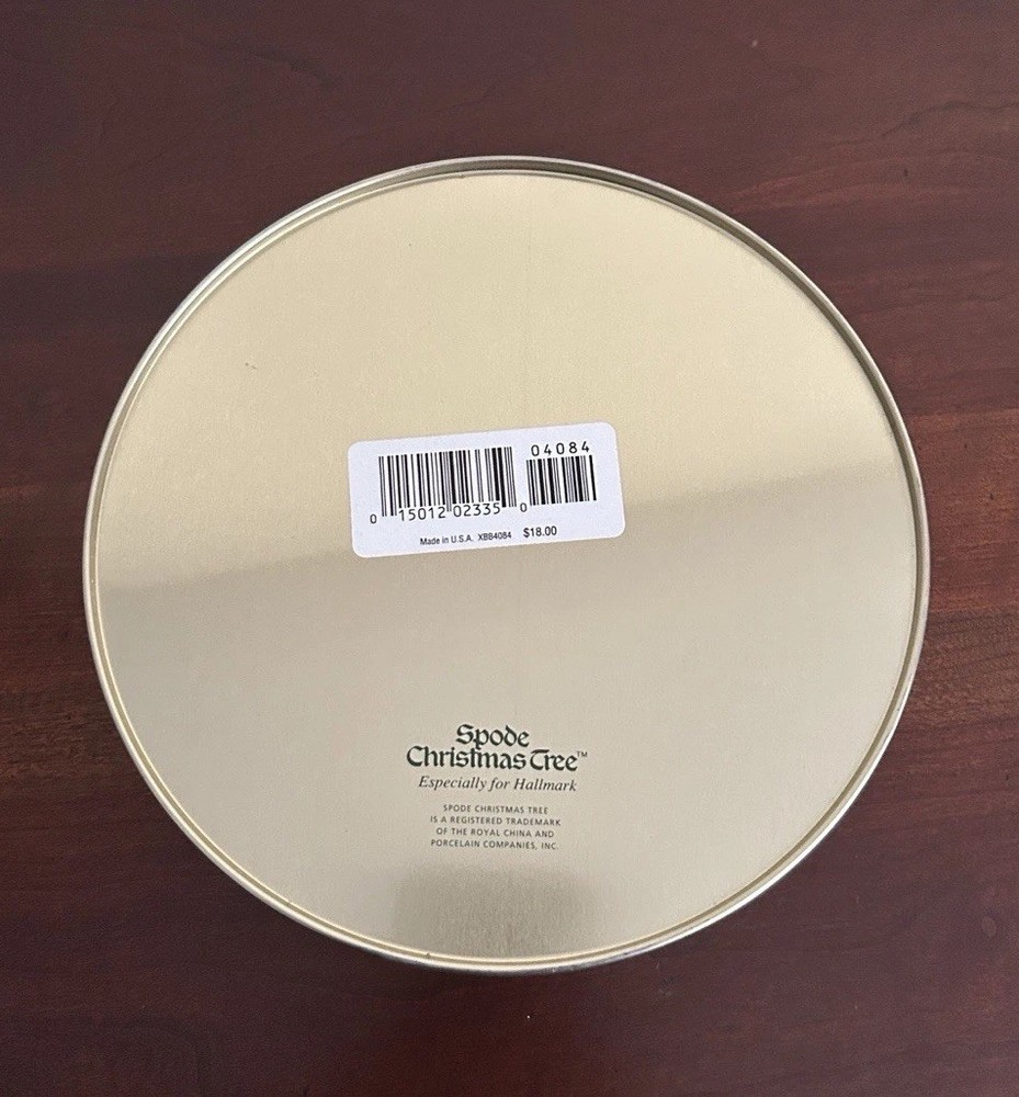 Spode Christmas Tree Hallmark Tin