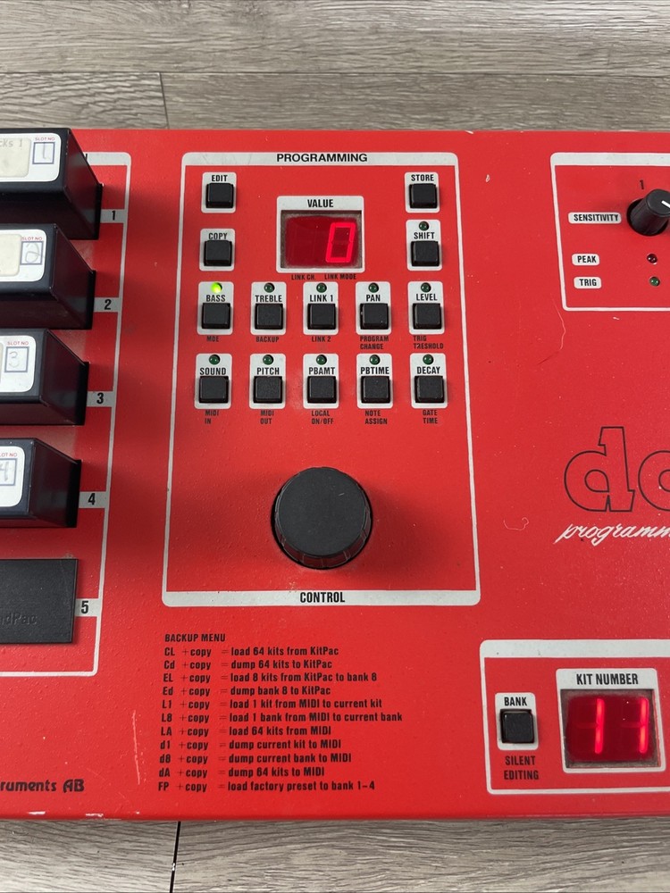 Ddrum2 Ddrum 2 Model 3 Programmable Digital Percussion VERY RARE