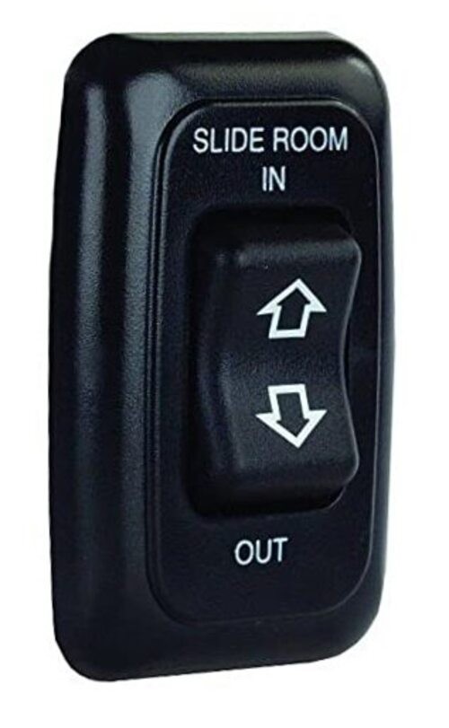 12285 Single Slide-Out Switch Assembly with Bezel Black