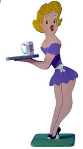 Happy Hostess BLUEPRINT..PLAN- Woodworkers Blueprint Plan