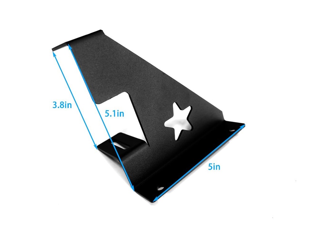 HzCHSyanna 2 Amp Amplifier Rack Audio Systems Stacking Brackets for...