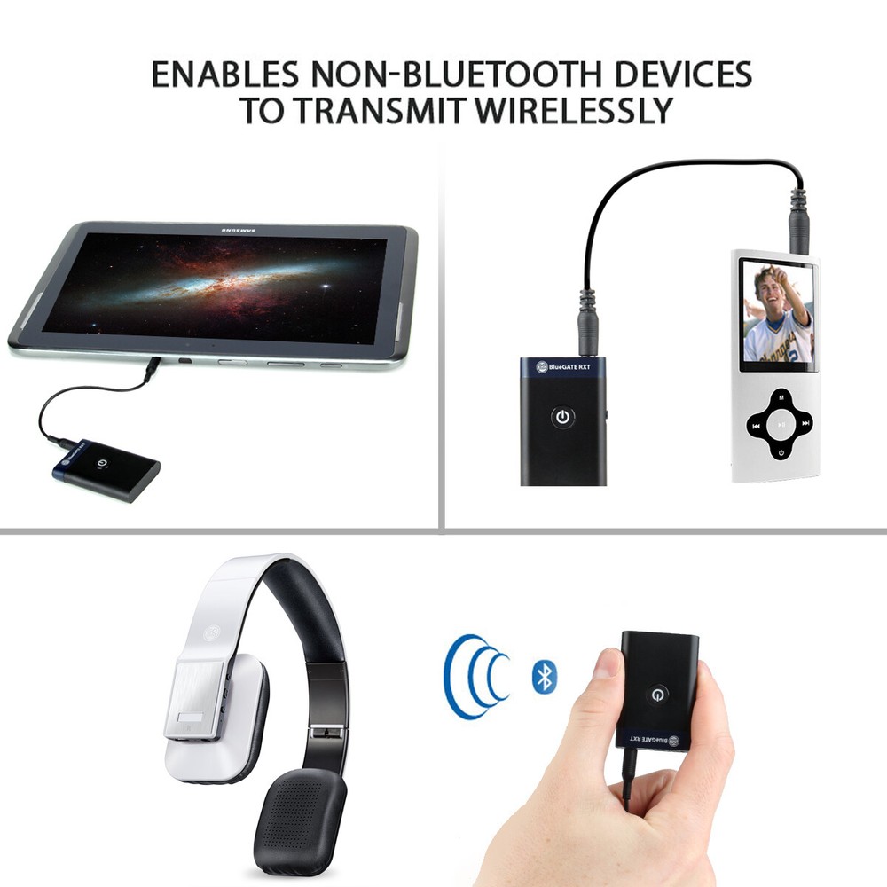 Wireless Bluetooth Receiver and Transmitter , 3.5mm Stereo Output REFURBISHED