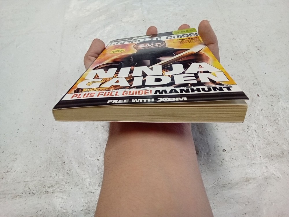 Pocket Solutions Ninja Gaiden Complete Guide *VERY GOOD CONDITION* Xbox