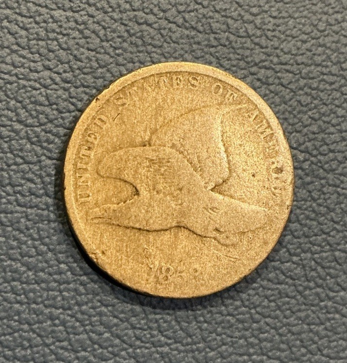 1858 Flying Eagle Cent - Early Copper Cent