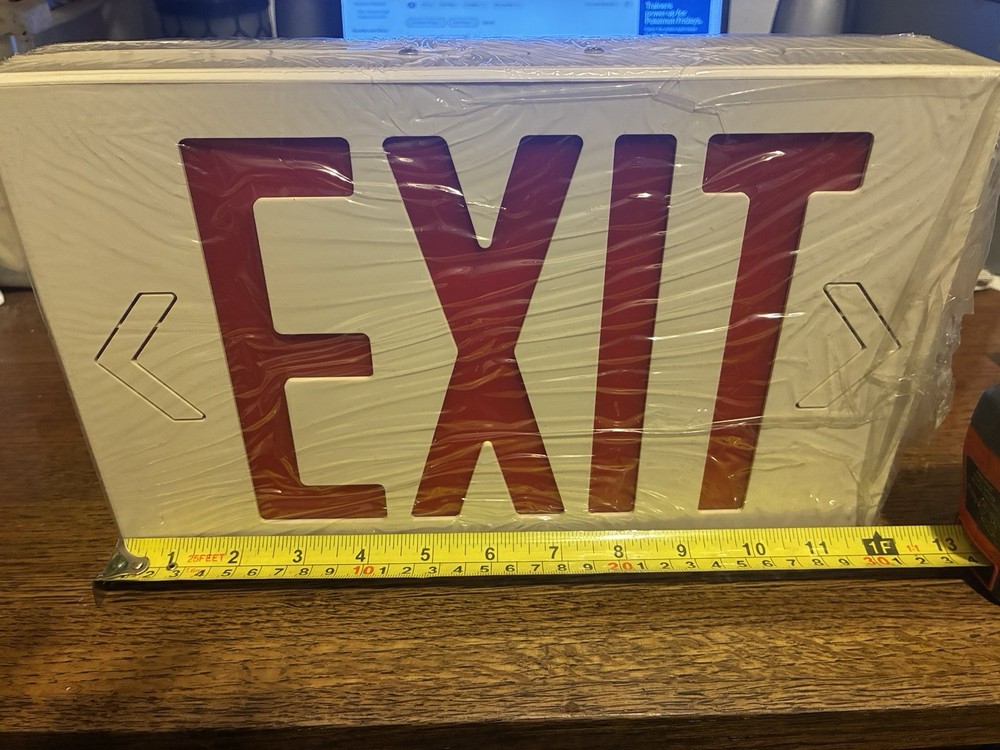 Nora Lighting NX-500R Code Approved LED Exit Emergency Sign