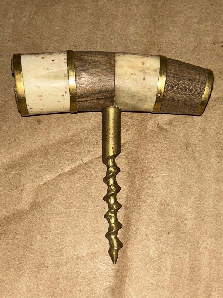 2018 Cooper & Thief Cellarmasters Wood, Bone & Brass Corkscrew