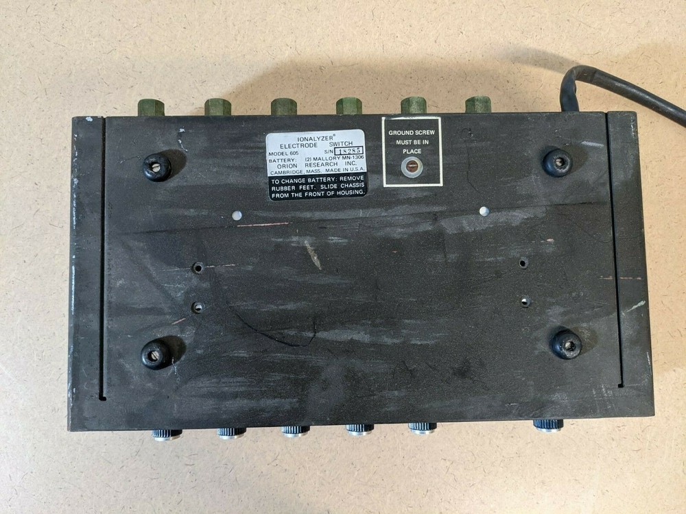 ORION RESEARCH Model 605 Electrode Switch