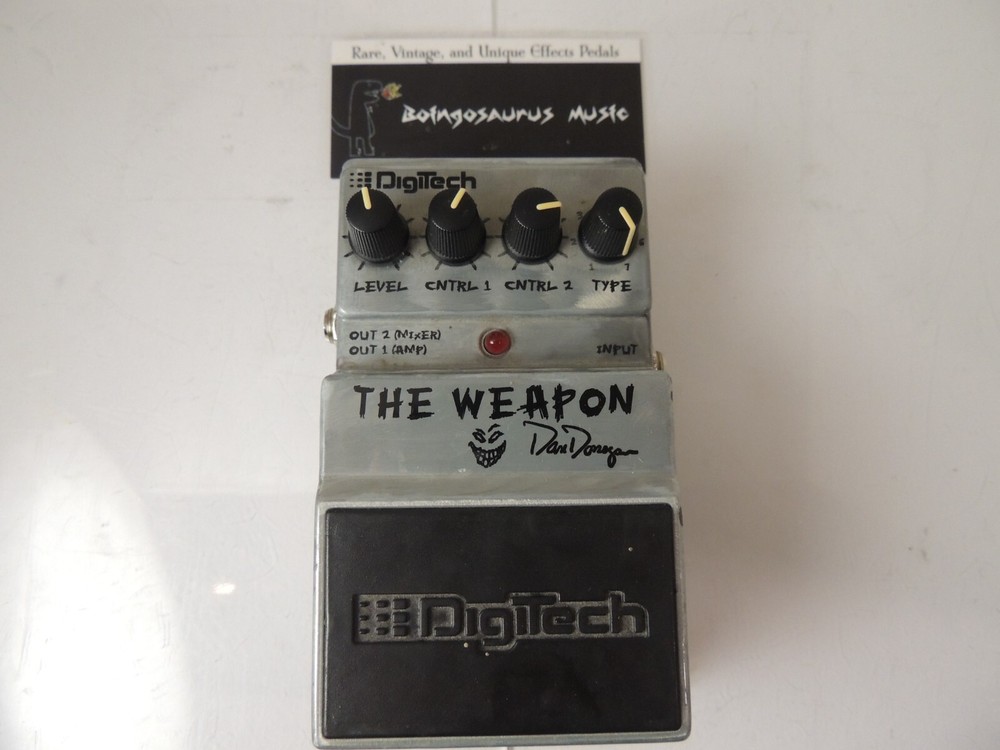 Digitech The Weapon Dan Donegan Signature Multi Effects Pedal Disturbed