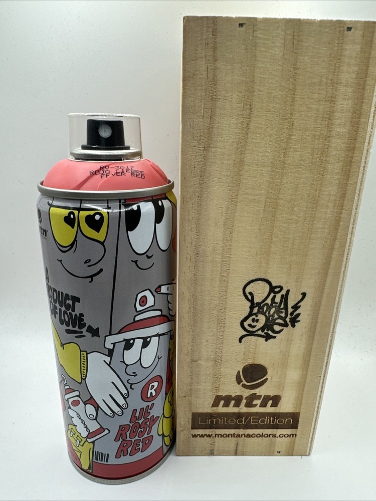 Mtn Rosy Can Ltd Edition Spray Graffiti