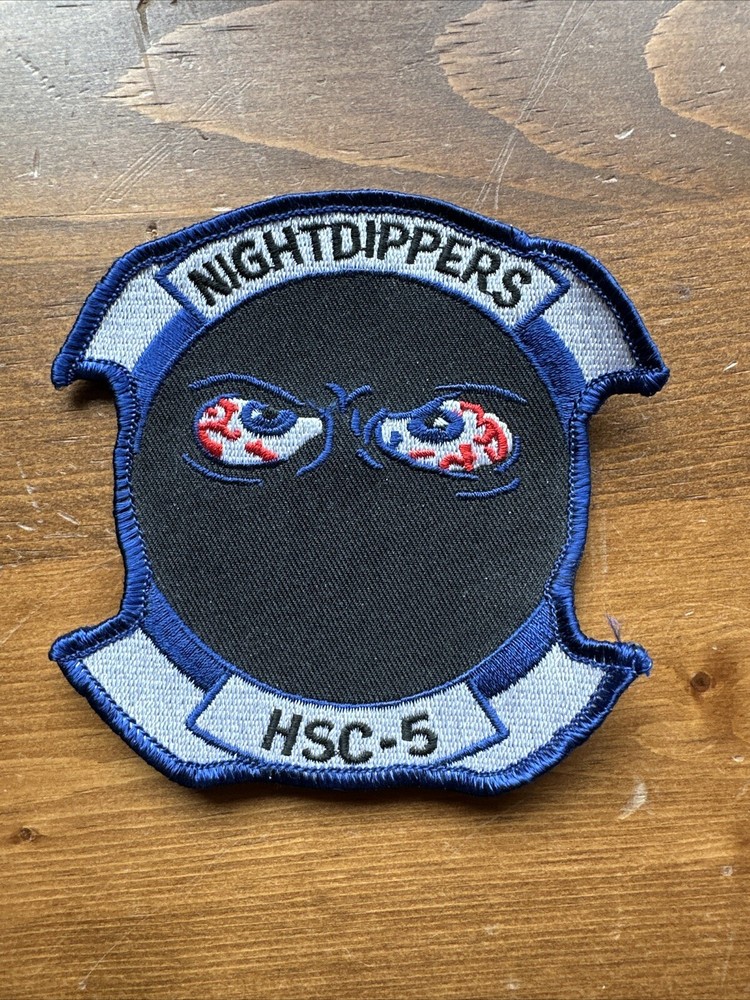 HSC-5 Nightdippers Squadron Patch – Sew On