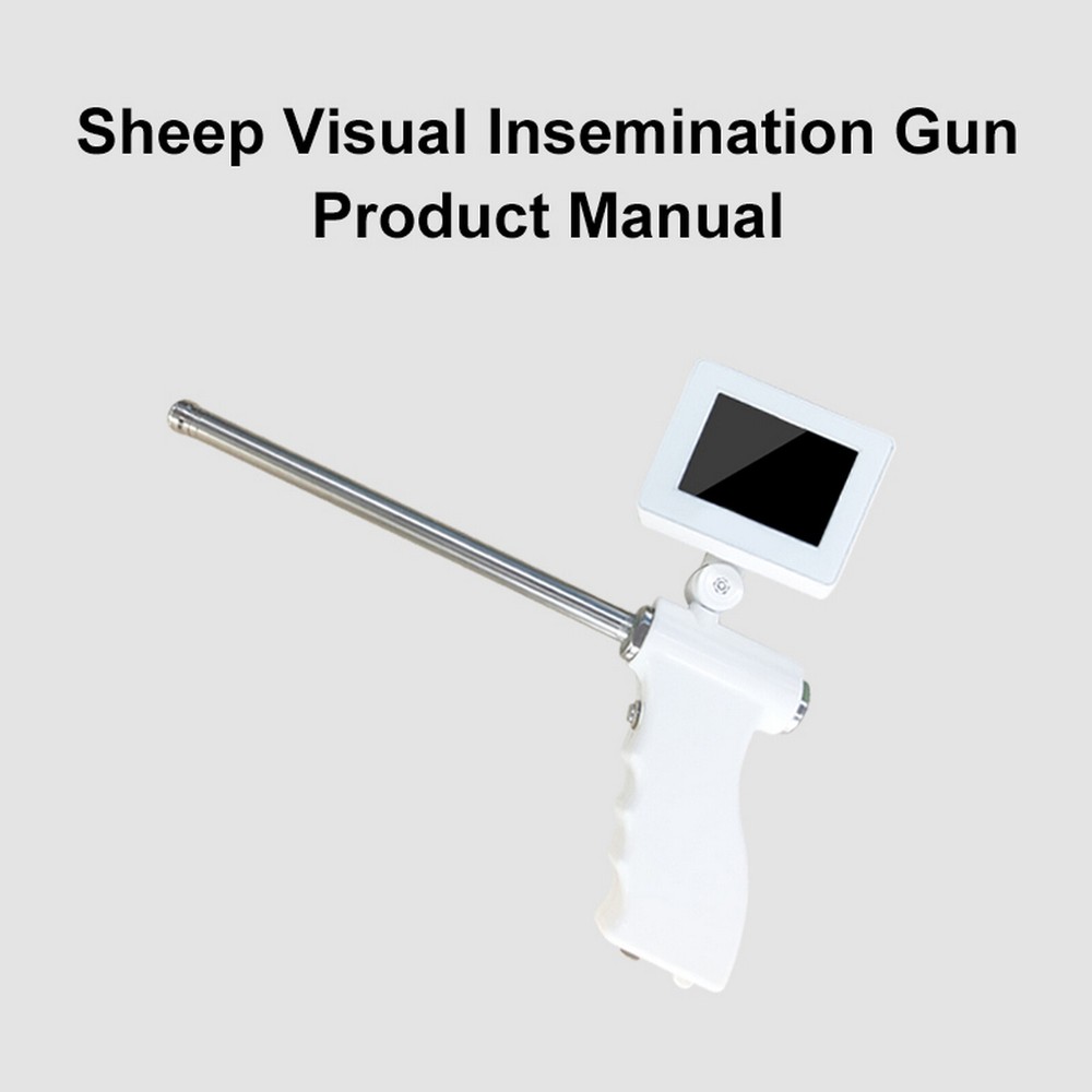 Artificial Insemination Gun Visual Endoscope Pig Sheep Veterinary Breeding Kit
