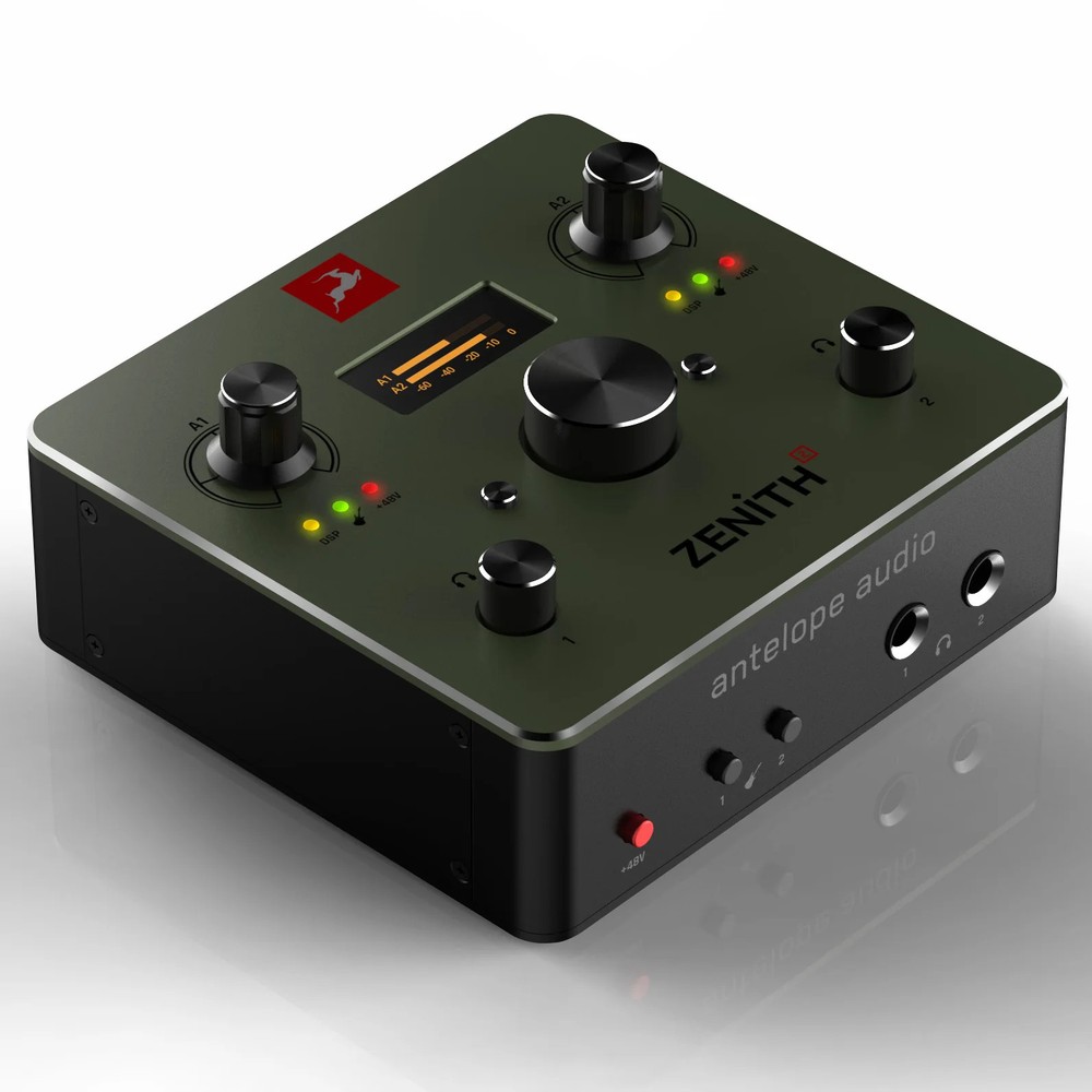 Antelope Audio Zenith 2 - 2x2 Bus-Powered USB-C Audio Interface