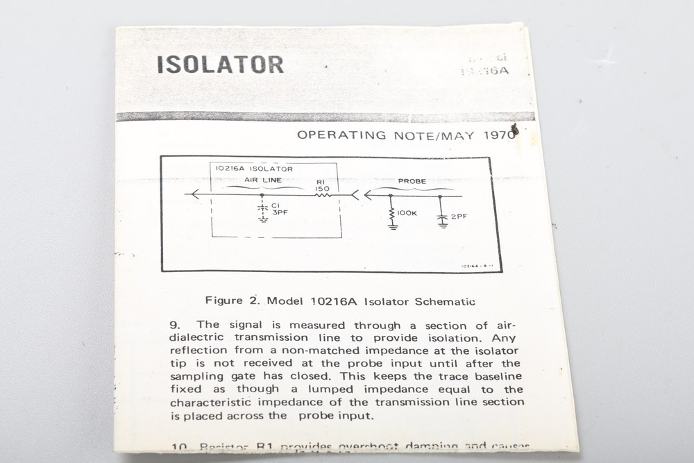 HP 8405A Vector Voltmeter Accessory Kit