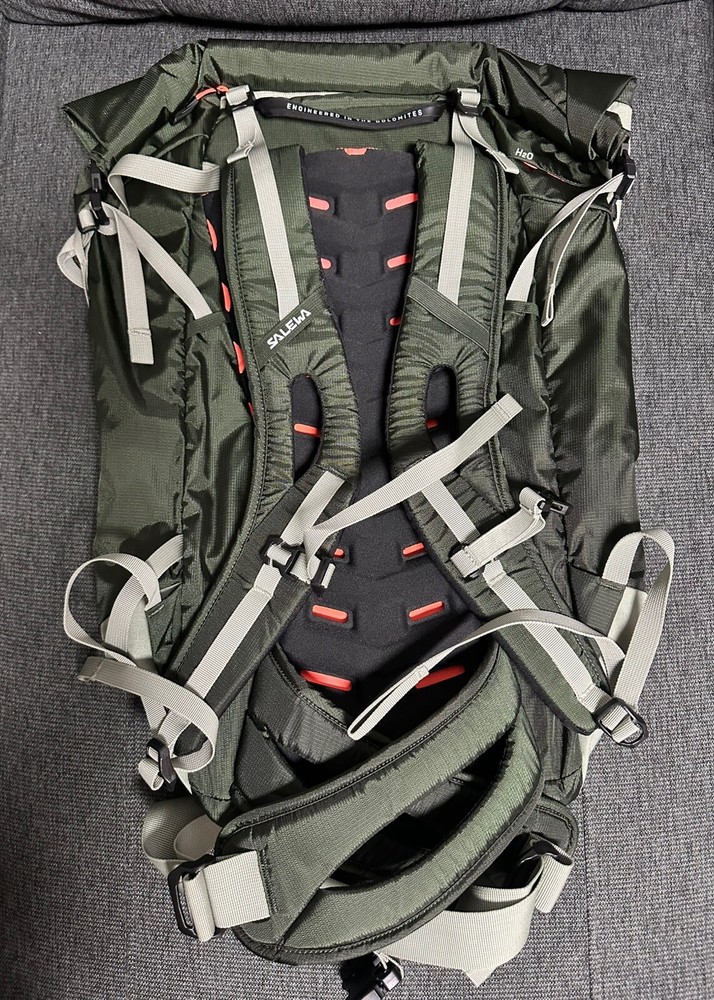 Salewa Puez 40+5L Backpack Grey Green