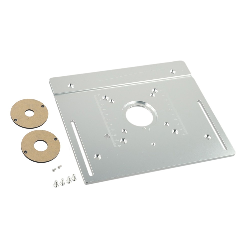 Superior Quality Aluminum Router Table Insert Plate for Woodworking Projects