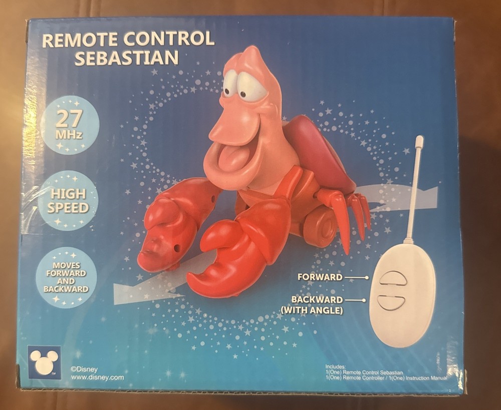 Disney Remote Control Sebastian NEW