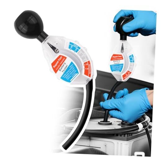 Car Battery Hydrometer Tester—Deep Cycle Acid Tester—Color-Coded