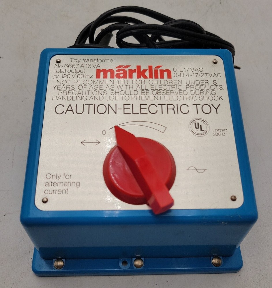Marklin 6667A 16VA Toy Transformer EX/Box