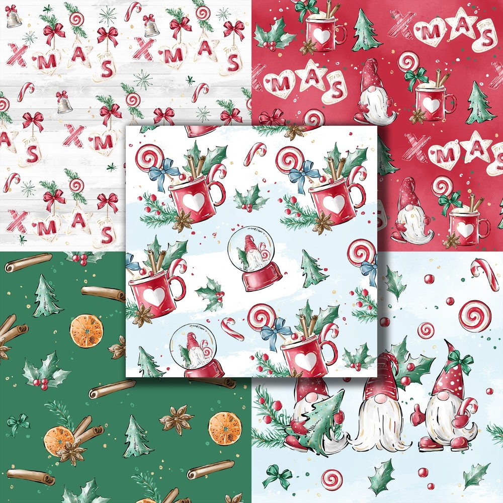 GNOME FOR CHRISTMAS - Paper Pack
