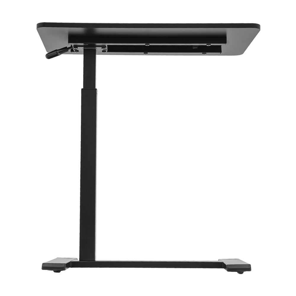 Mobile Pneumatic Adjust Height Overbed Bedside Coffee Table Sofa Side Table