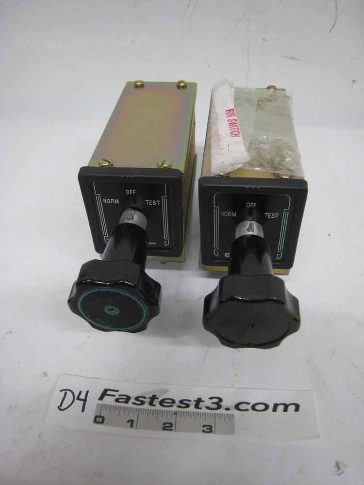ELECTROSWITCH 503A975G01 TYPE W ROTARY SELECTOR SWITCH PACK OF 2