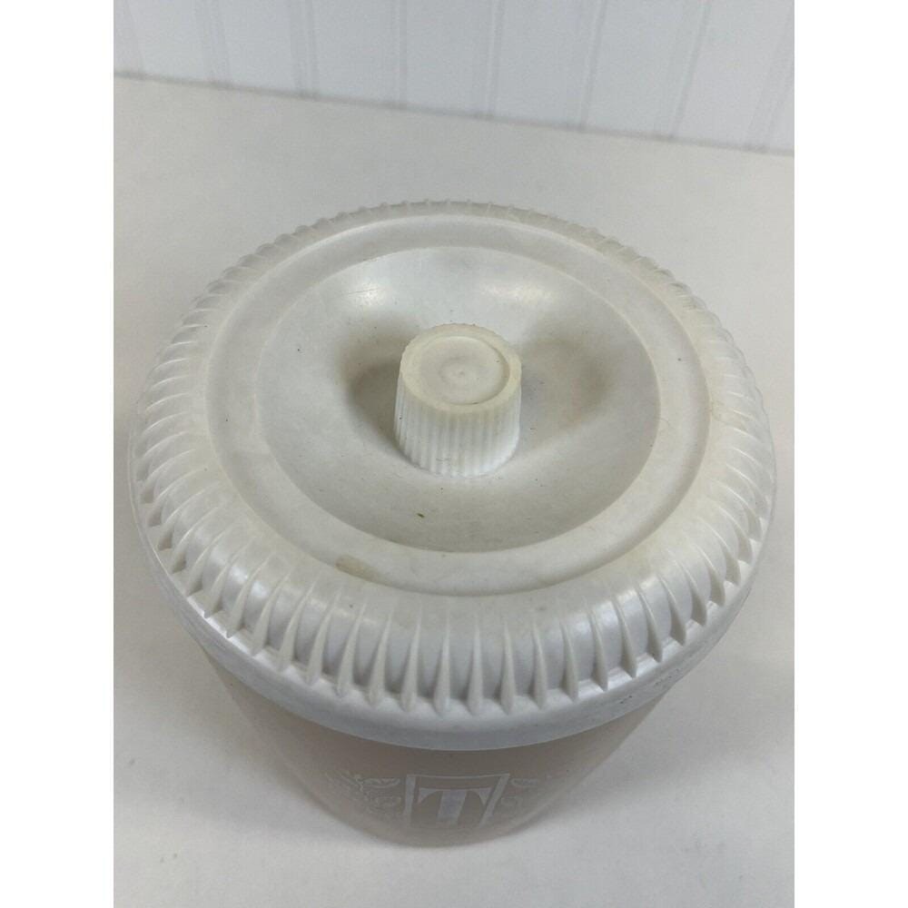 Retro Vtg Kitchen Tea Storage Container. Part of a Stackable Nest Set. Plastic