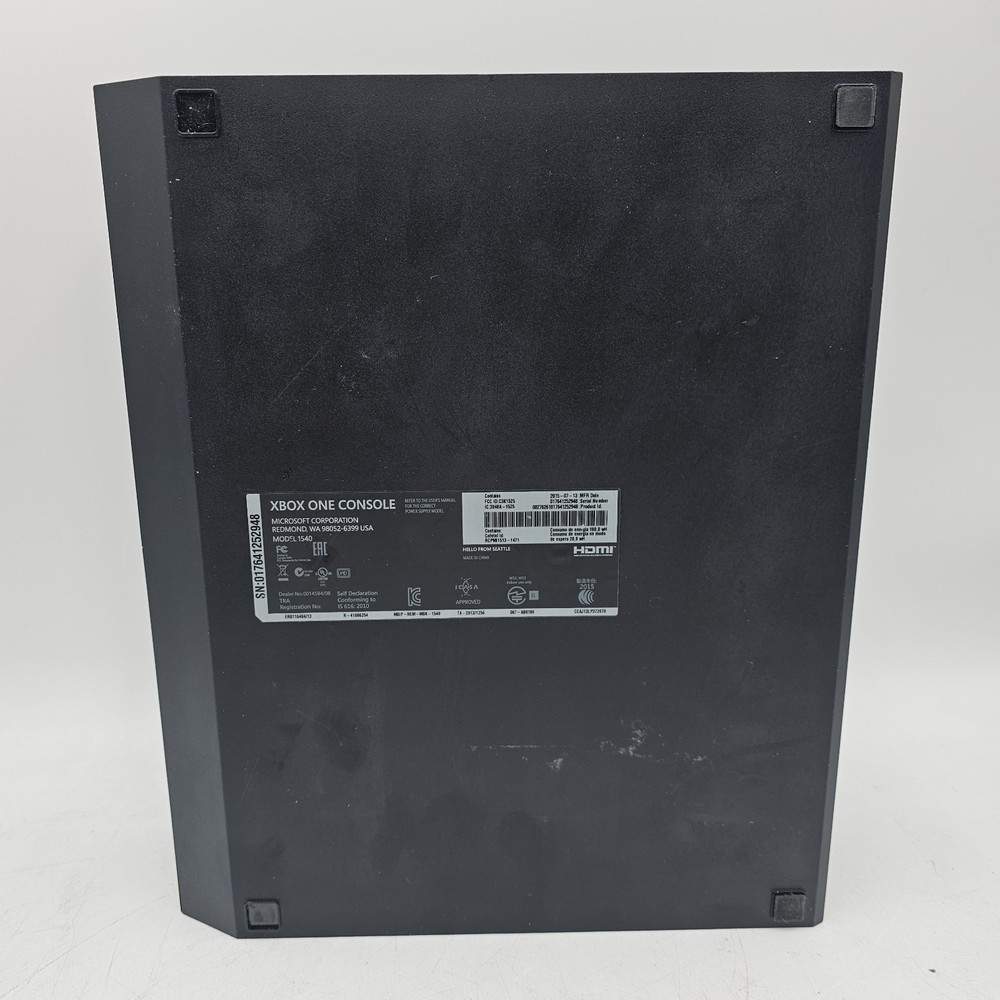 Microsoft Xbox One 1TB Original Console W/ Controller Tested 2 Game Bundle 1540