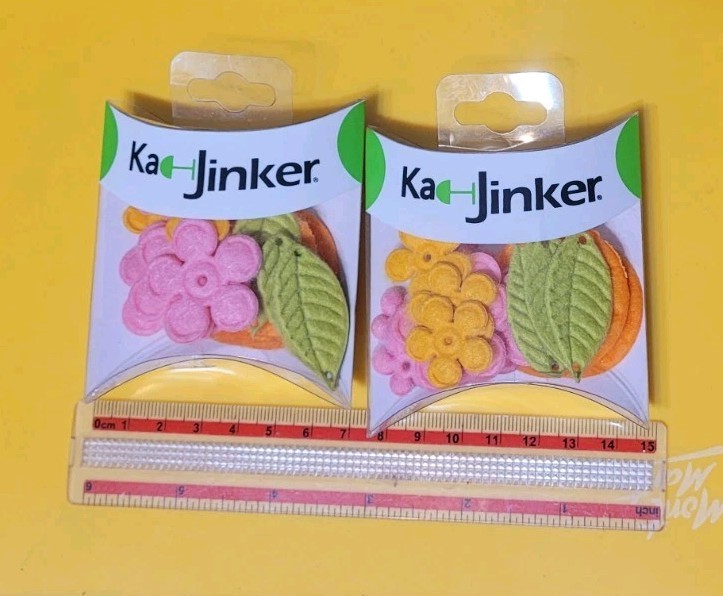 Ka Jinker Assorted Felt Shapes- Needlework - Crafting - 2 pack