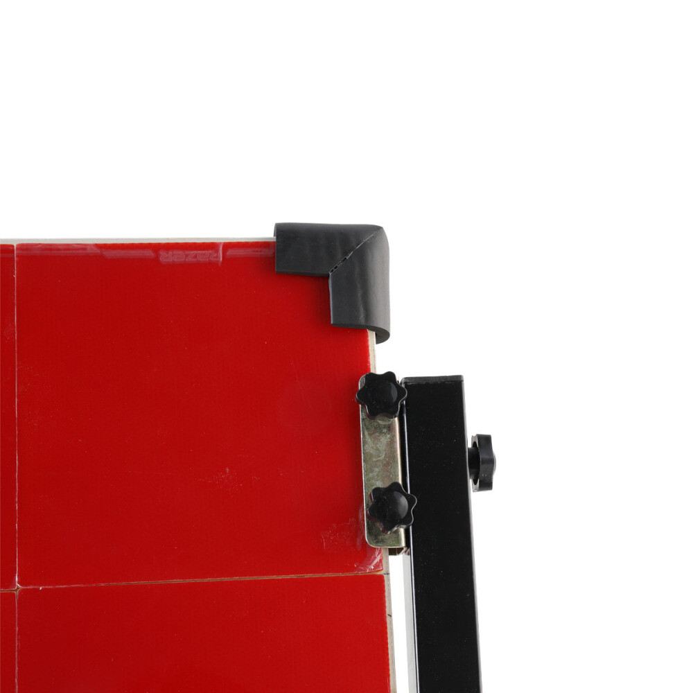 66x33cm Ping Pong Table Return Board,Self-Training,Robust Steel Frame & Wheels