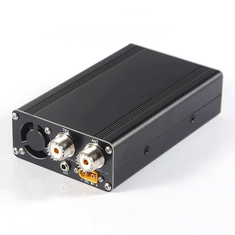 Micro PA50 50W Shortwave HF Power Amplifier with Power / SWR Meter + LPF Filter